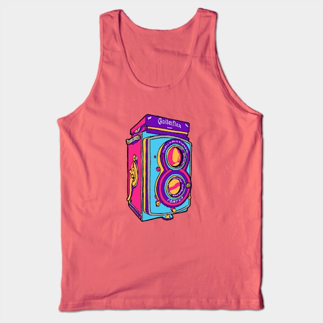 Rolleiflex Camera Tank Top by CameraCHI